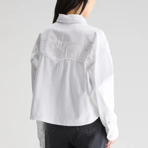 Bellerose Polaris cropped denim hemd