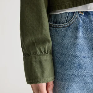 Bellerose Polaris cropped denim hemd