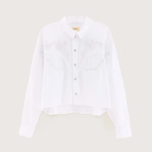 Bellerose Polaris cropped denim hemd