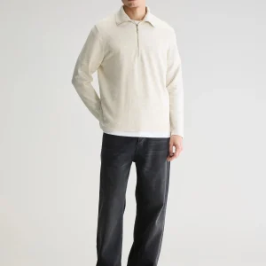 Bellerose Spence t-shirt met ritskraag