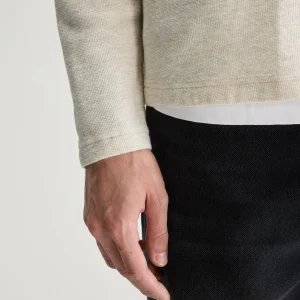 Bellerose Spence t-shirt met ritskraag