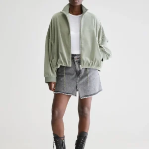 Bellerose Tallis sweatshirt met rits