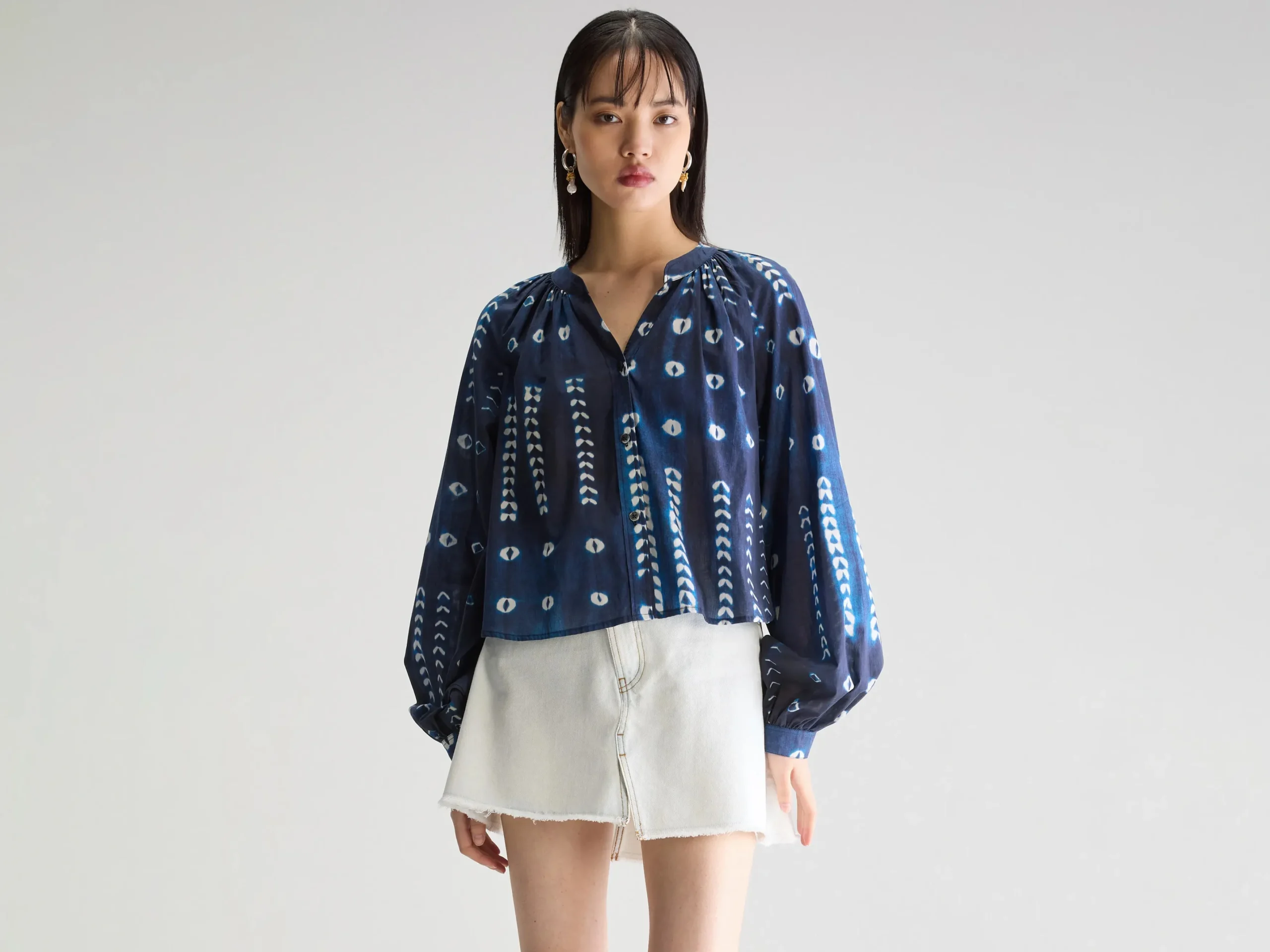 tonka_klassieke_blouse_0-1.webp Bellerose Tonka klassieke blouse