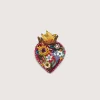 Trovelore Flaming Heart Broche