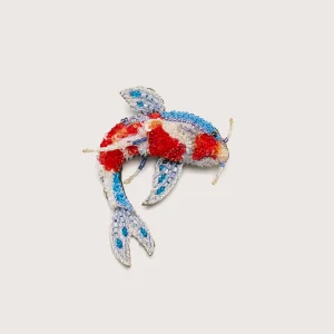 Trovelore Kohaku Koi Fish Broche