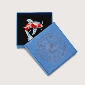 Trovelore Kohaku Koi Fish Broche