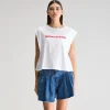 Bellerose Vruno mouwloos t-shirt